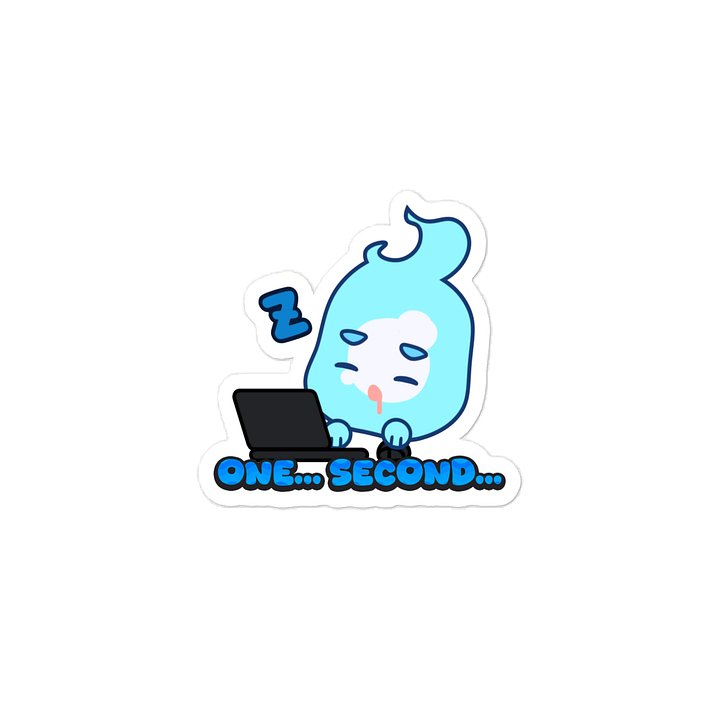 One...Second... - Vinyl Decal Sticker [ For Cars / Bottles / Laptops etc.] product image (1)