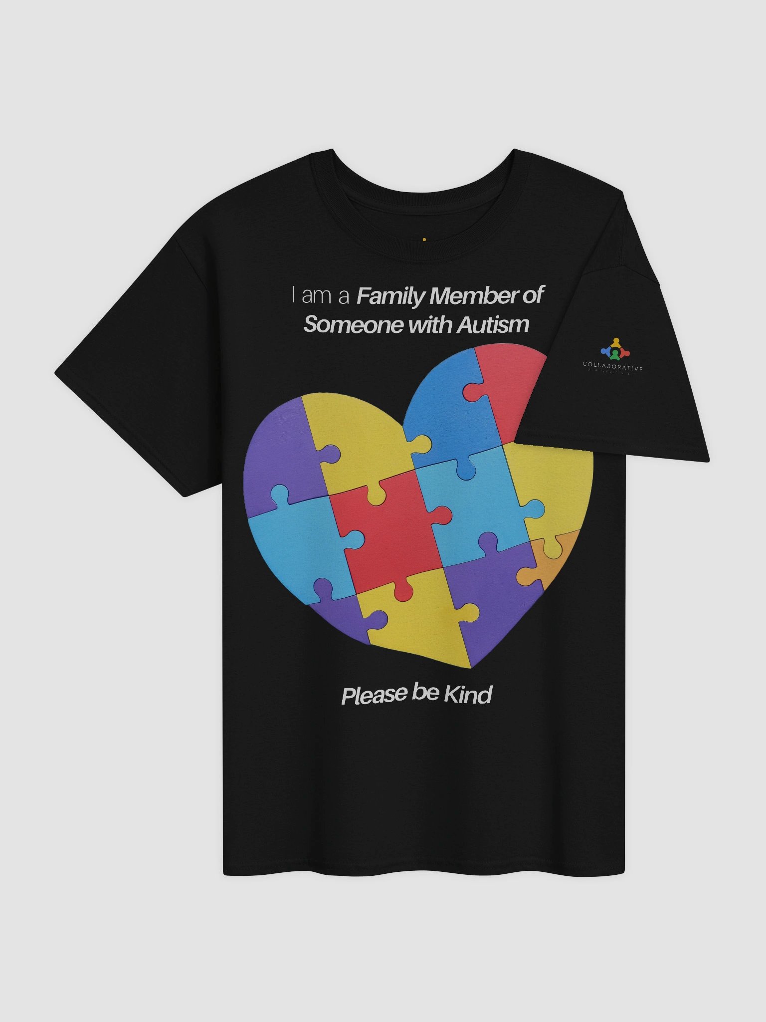 I am a Family Member of Someone with Autism. Please Be Kind T-Shirt product image (4)