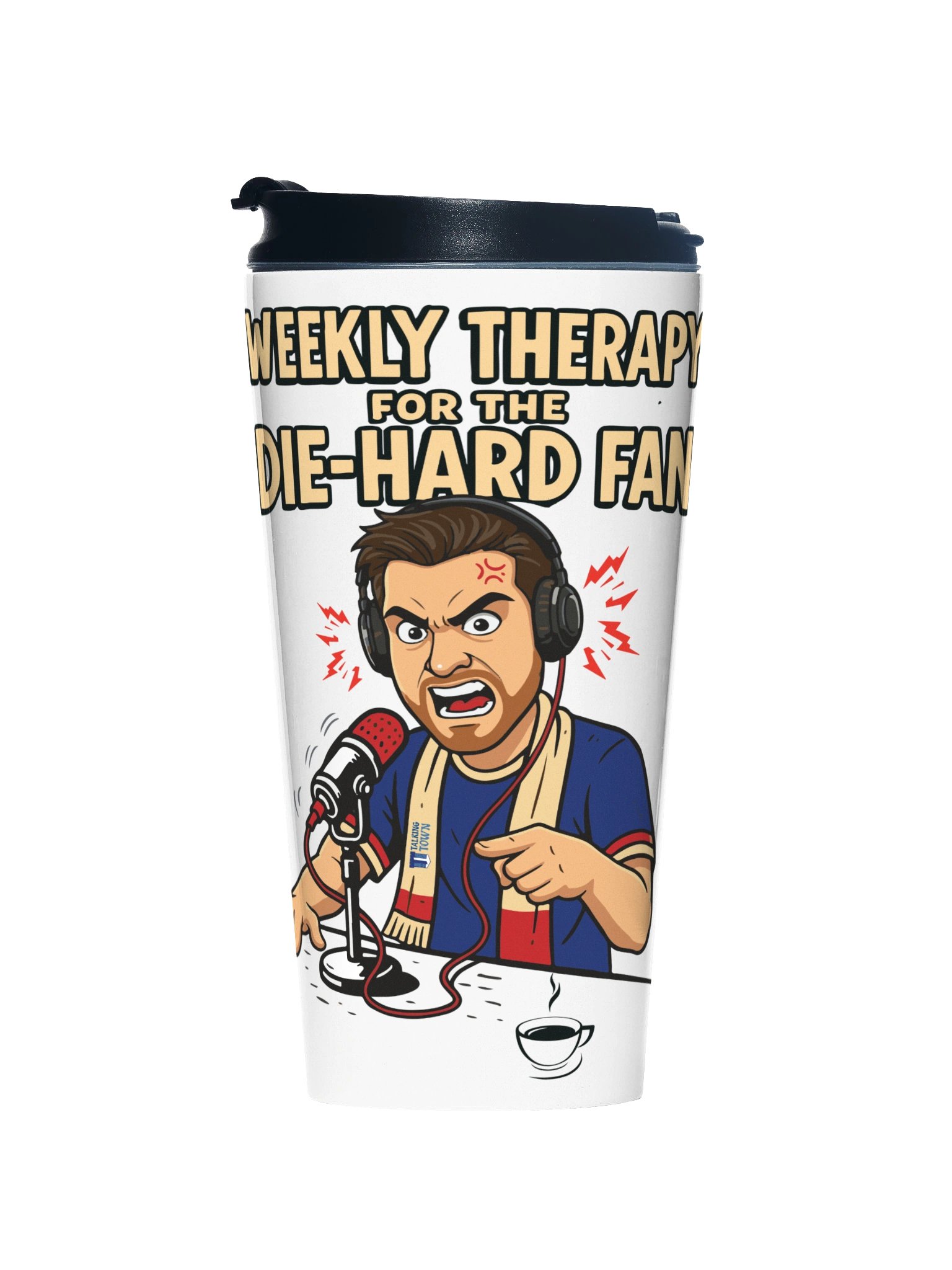 Weekly Therapy Tavel Mug | Take your passion with you! product image (1)