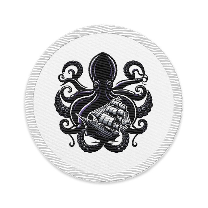 Kraken's Embrace Embroidered Patch product image (2)