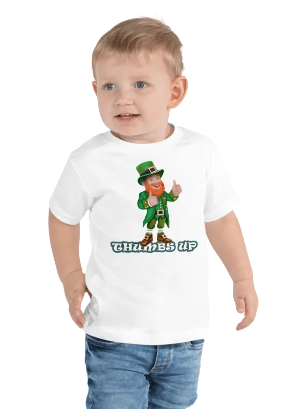 Leprechaun "THUMBS UP", Toddler T-Shirt - Bella+Canvas product image (3)