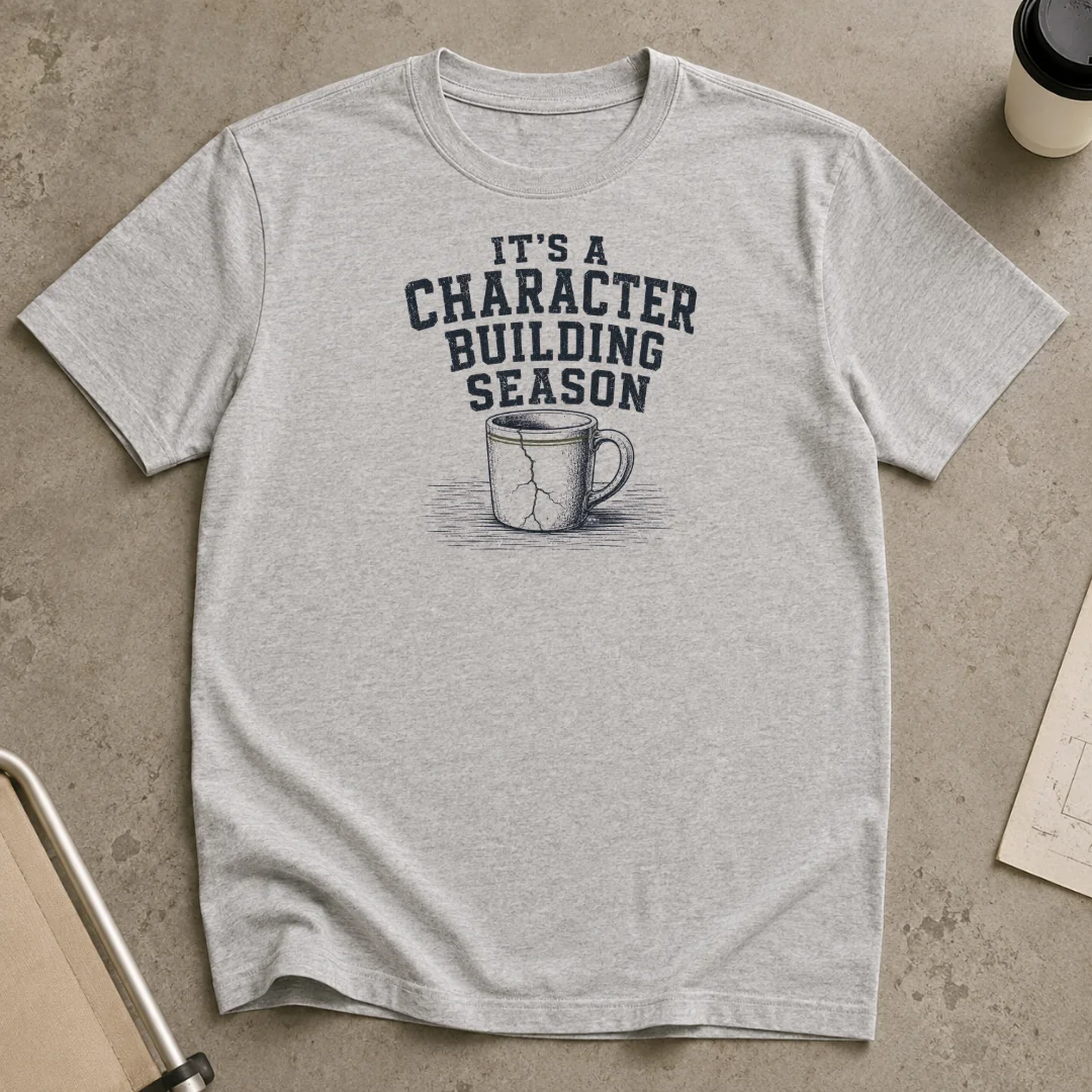It’s A Character Building Season T-Shirt product image (1)
