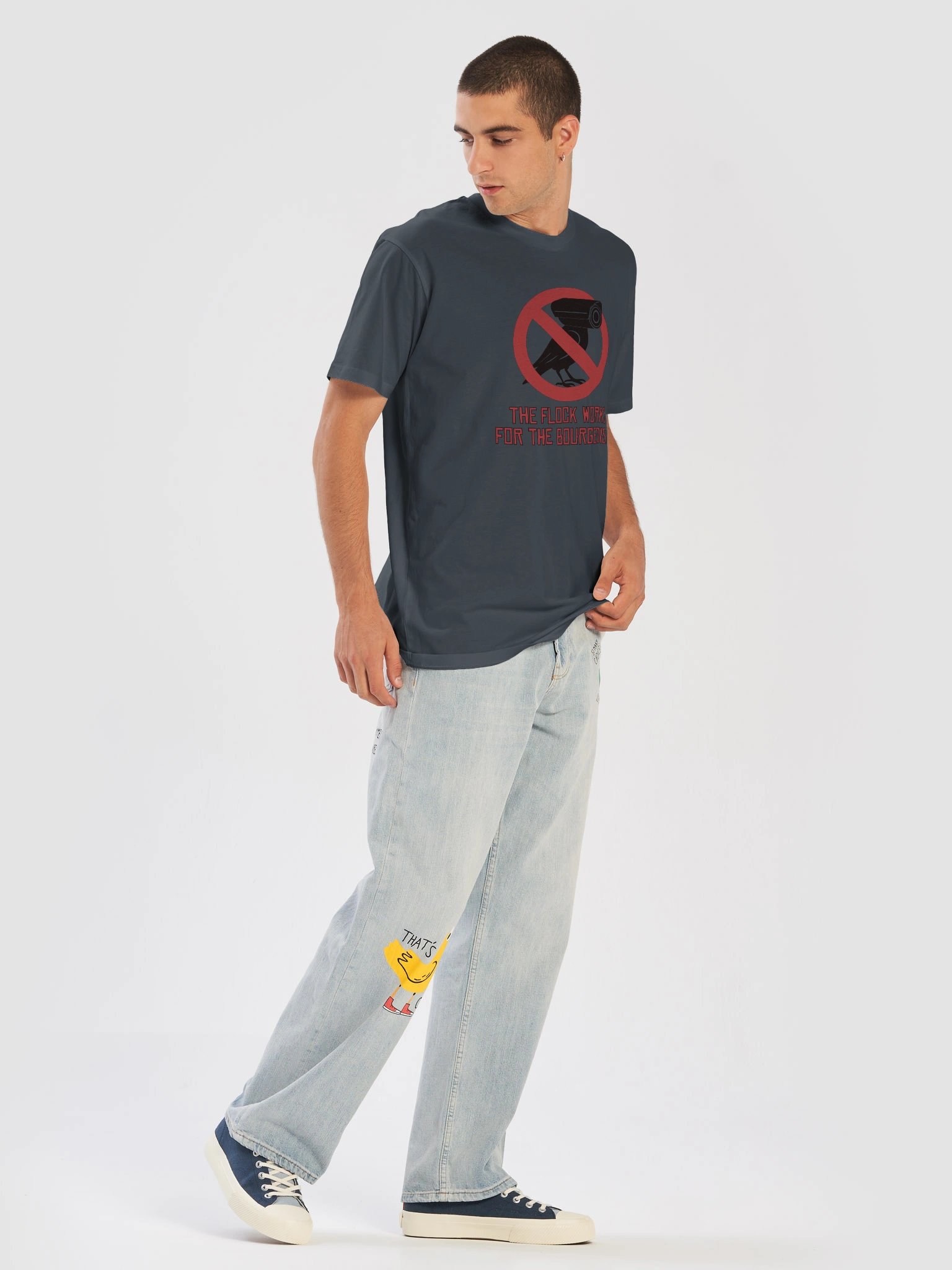 The Flock works for the bourgeoisie - Classic Tee product image (9)