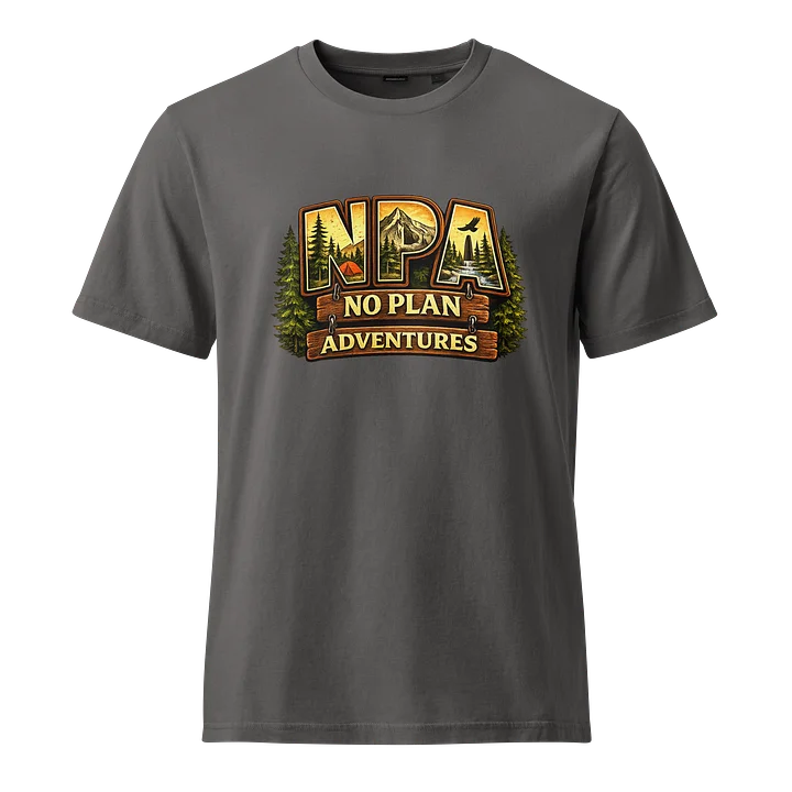No Plan Adventures Mountain Logo Tee product image (2)