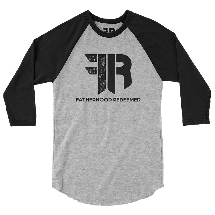 FR CORE LOGO BASEBALL TEE (GRAY/BLACK) product image (2)