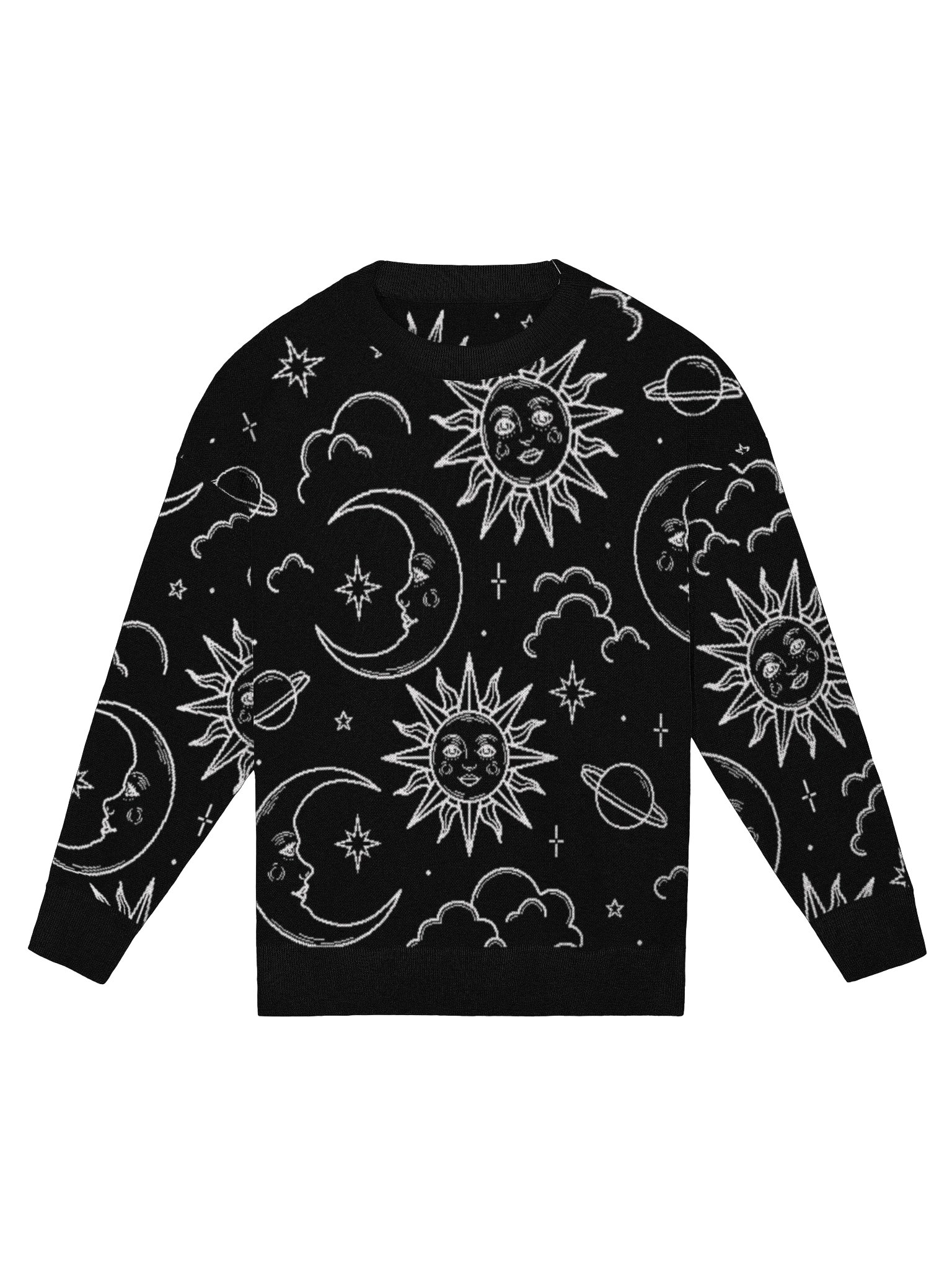 Dark Celestial Unisex Knitted Sweater product image (2)