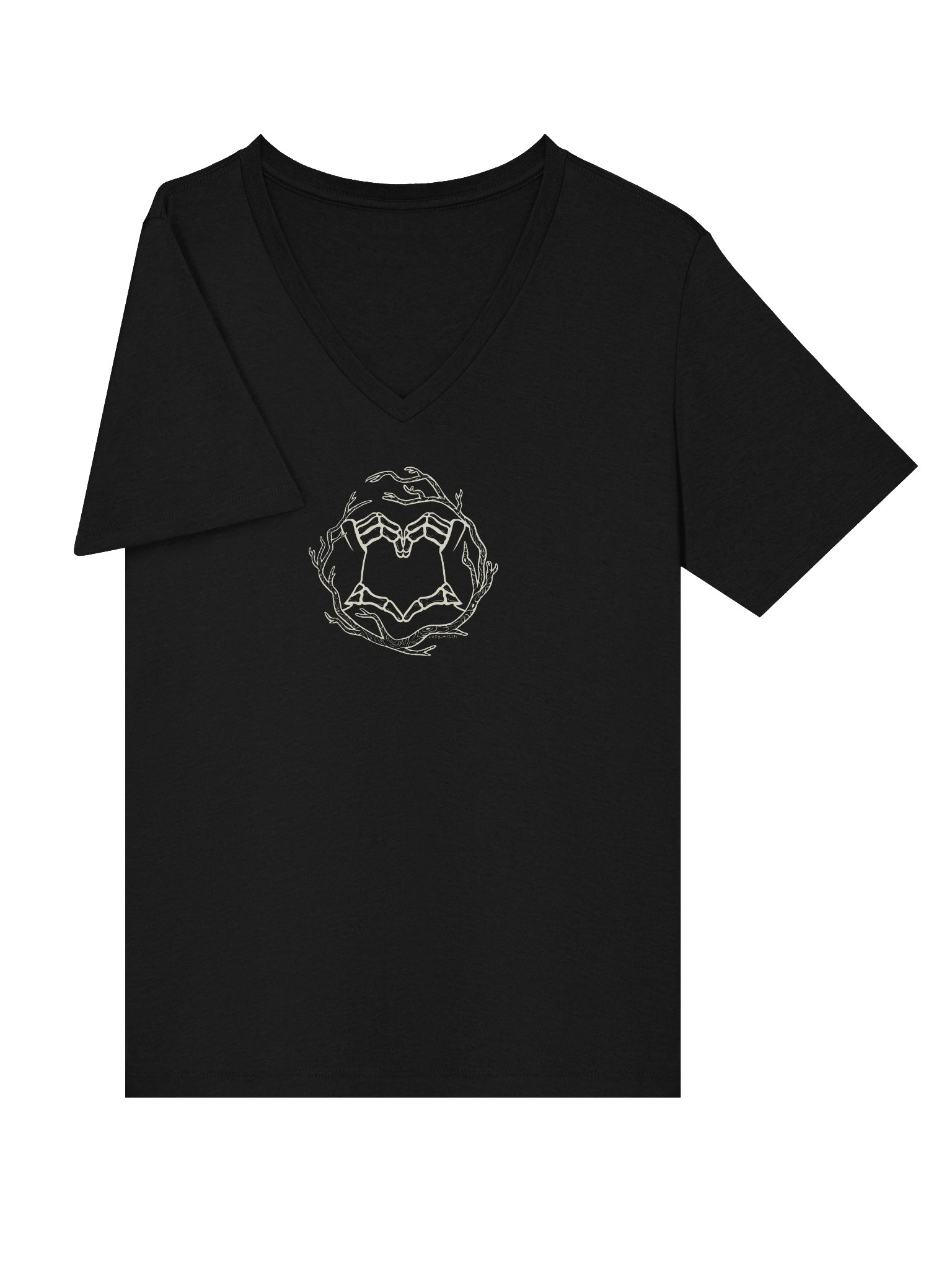 Coven Love Fitted V Neck Shirt product image (9)