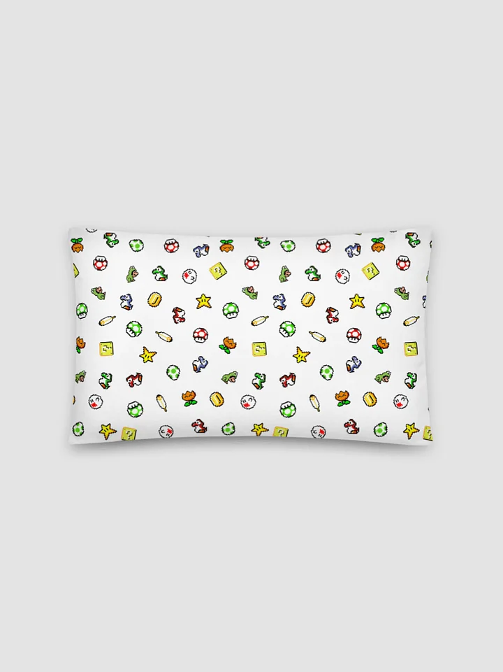 All Over Pixel Mario Print Pillowcase product image (1)
