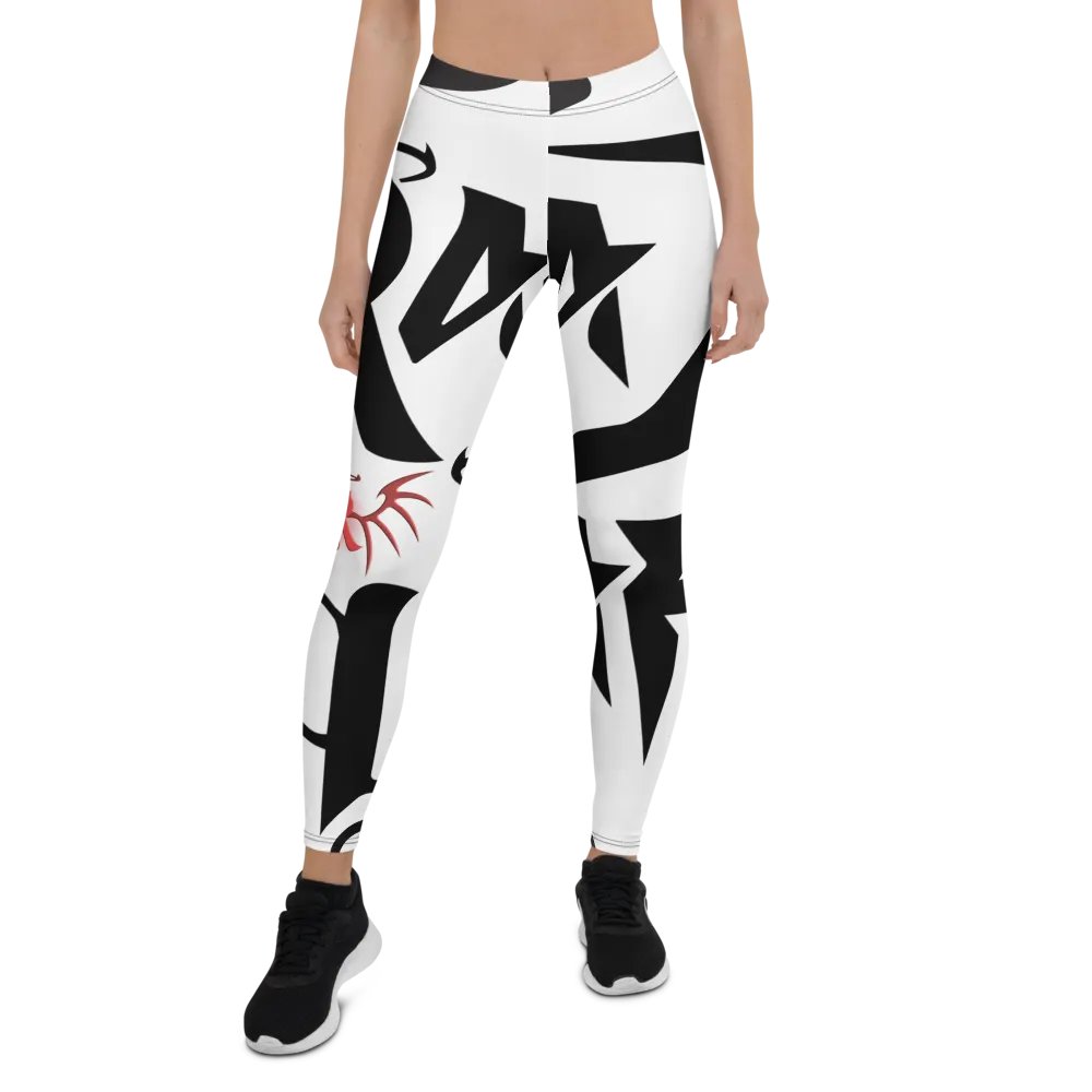 RafaZafar Avant Garde Print Leggings product image (1)