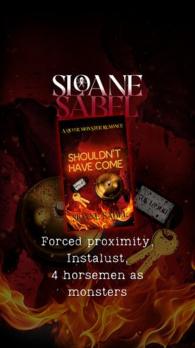 F R E E dark paranormal romance book!

Looking for something witchy and queer and dark and monstrous? 
Shouldn't Have Come fo...