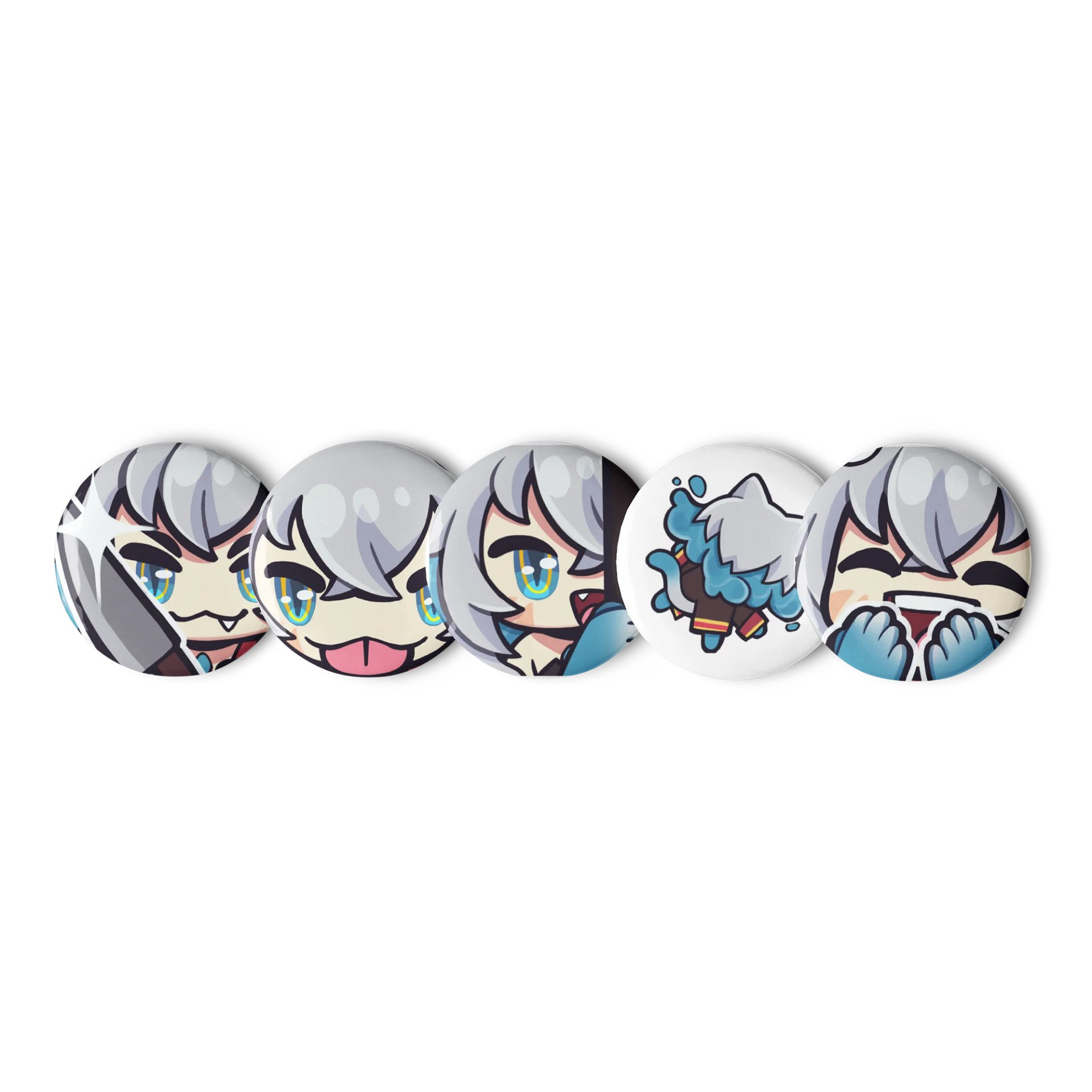 Captain Dandyfloss Emoji Badges product image (1)