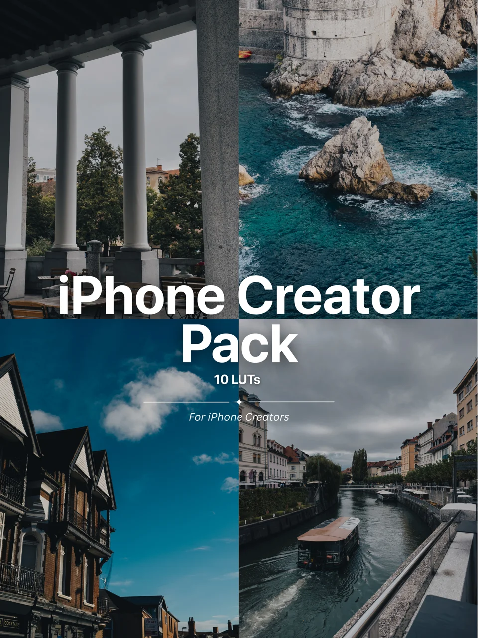iPhone Creator Pack (LUTs & Presets)