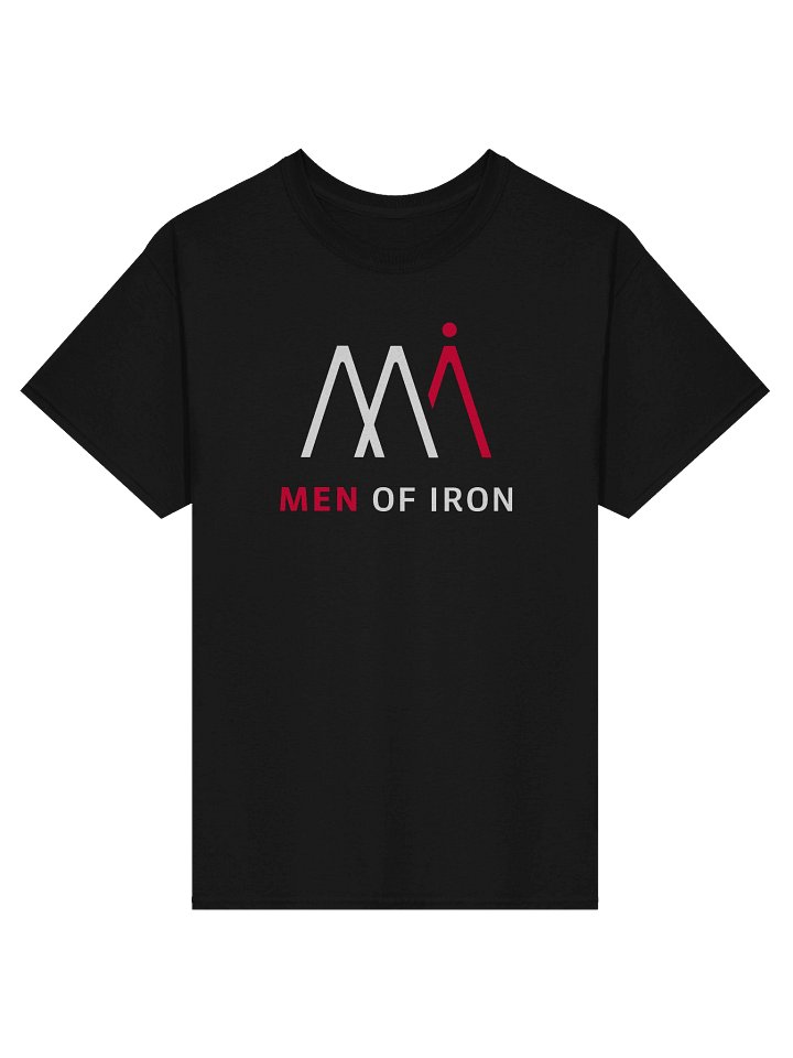 Men of Iron A Man's Game Plan Logo T-Shirt product image (2)