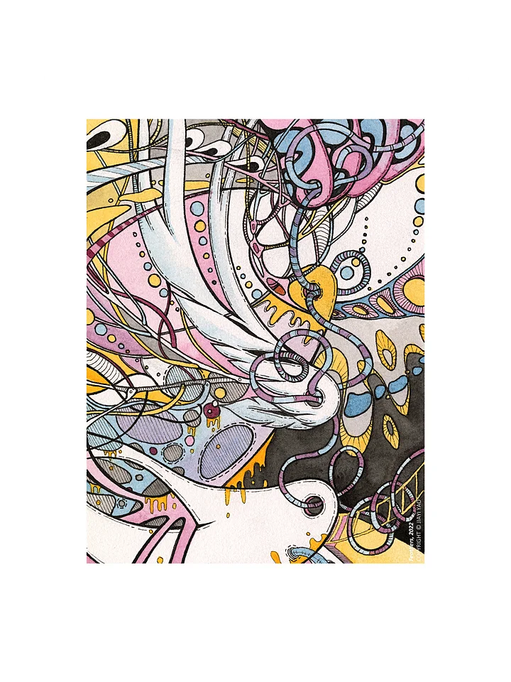Feathers - Original Art Print product image (1)