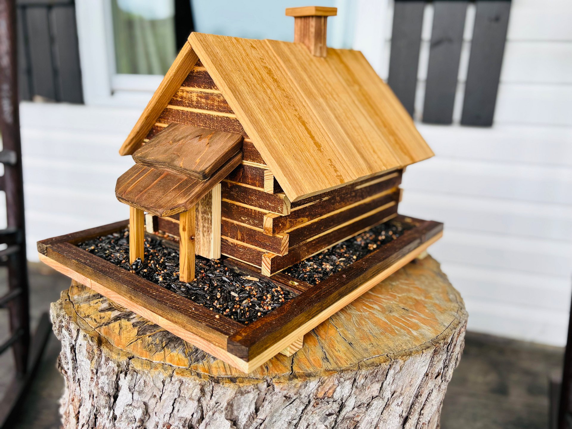 Cabin Bird Feeder Digital Plans product image (4)