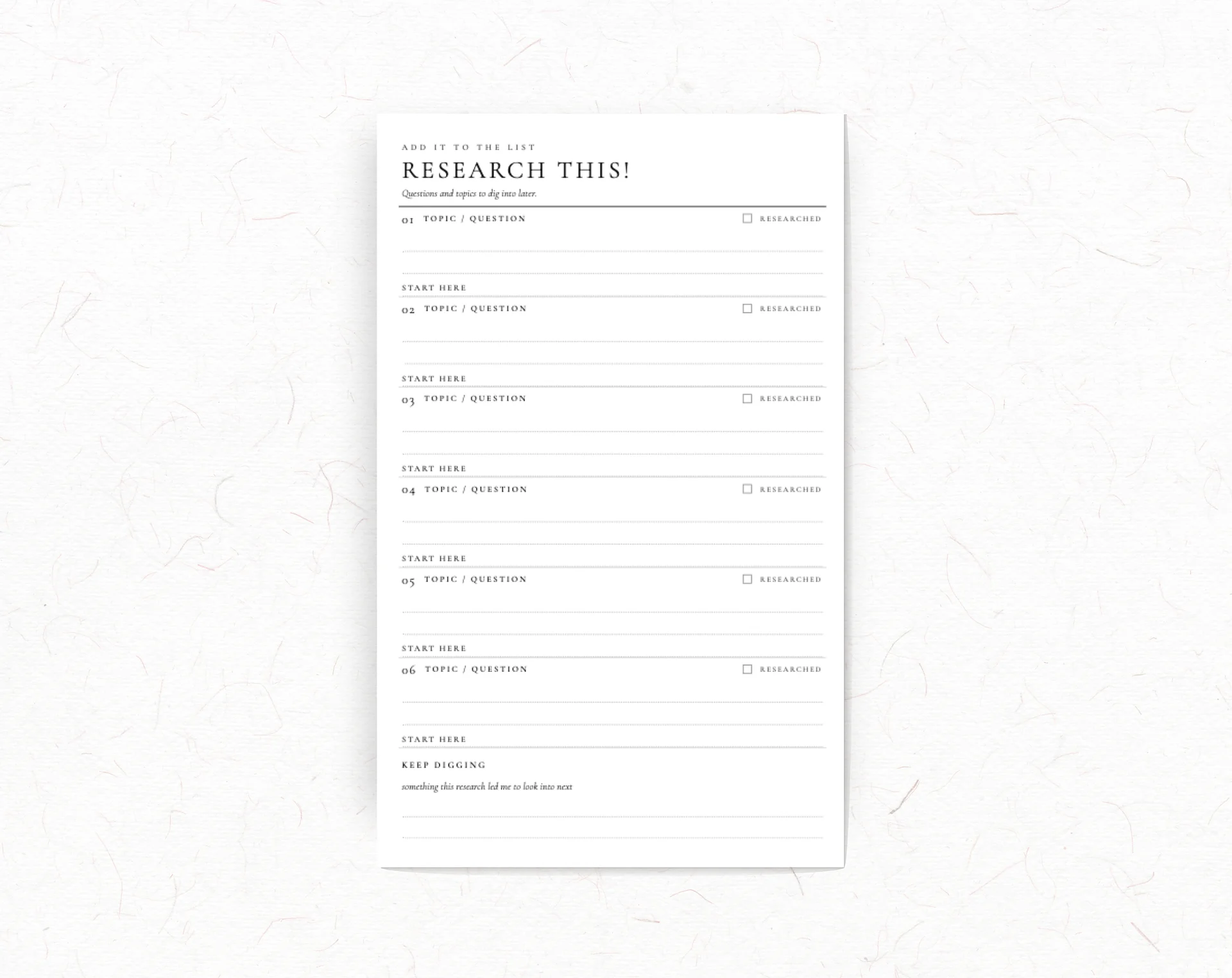 Research This! Notepad product image (1)