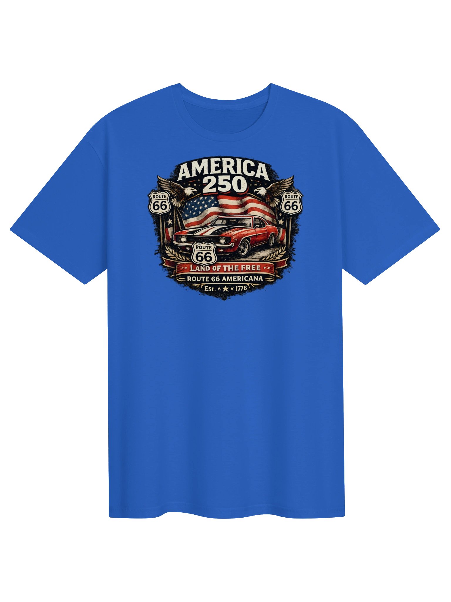 America 250 Land of the Free Route 66 Tee product image (5)