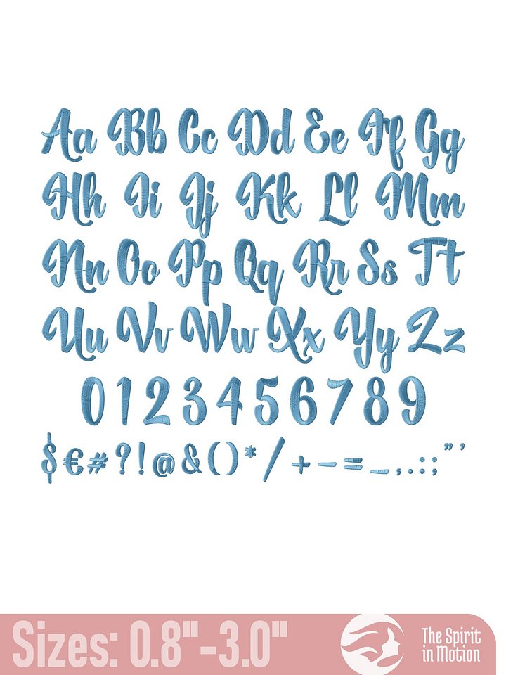 Historise Regular Embroidery Font product image (2)