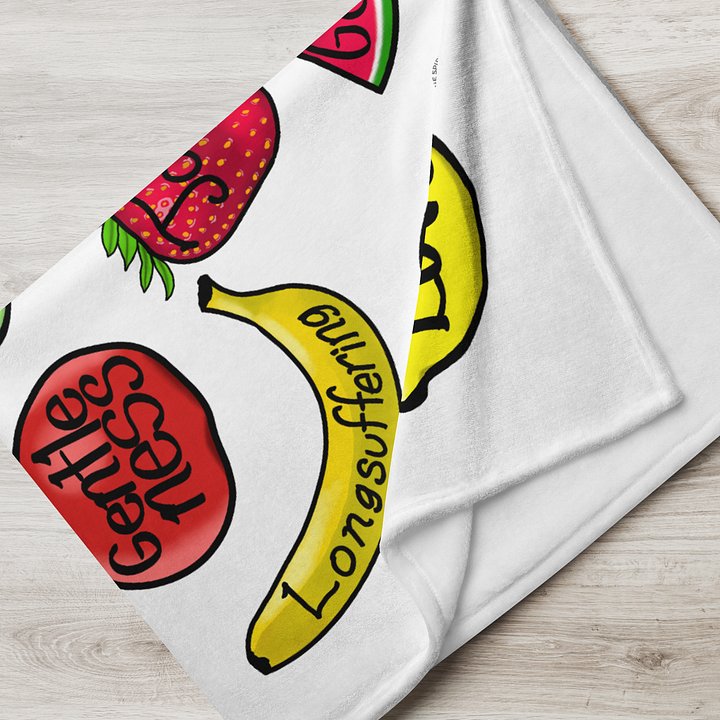 Fruit of the Spirit Throw Blanket product image (2)