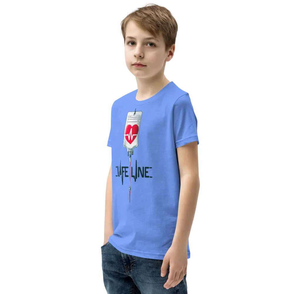 Lifeline Heartbeat Youth T-Shirt product image (21)