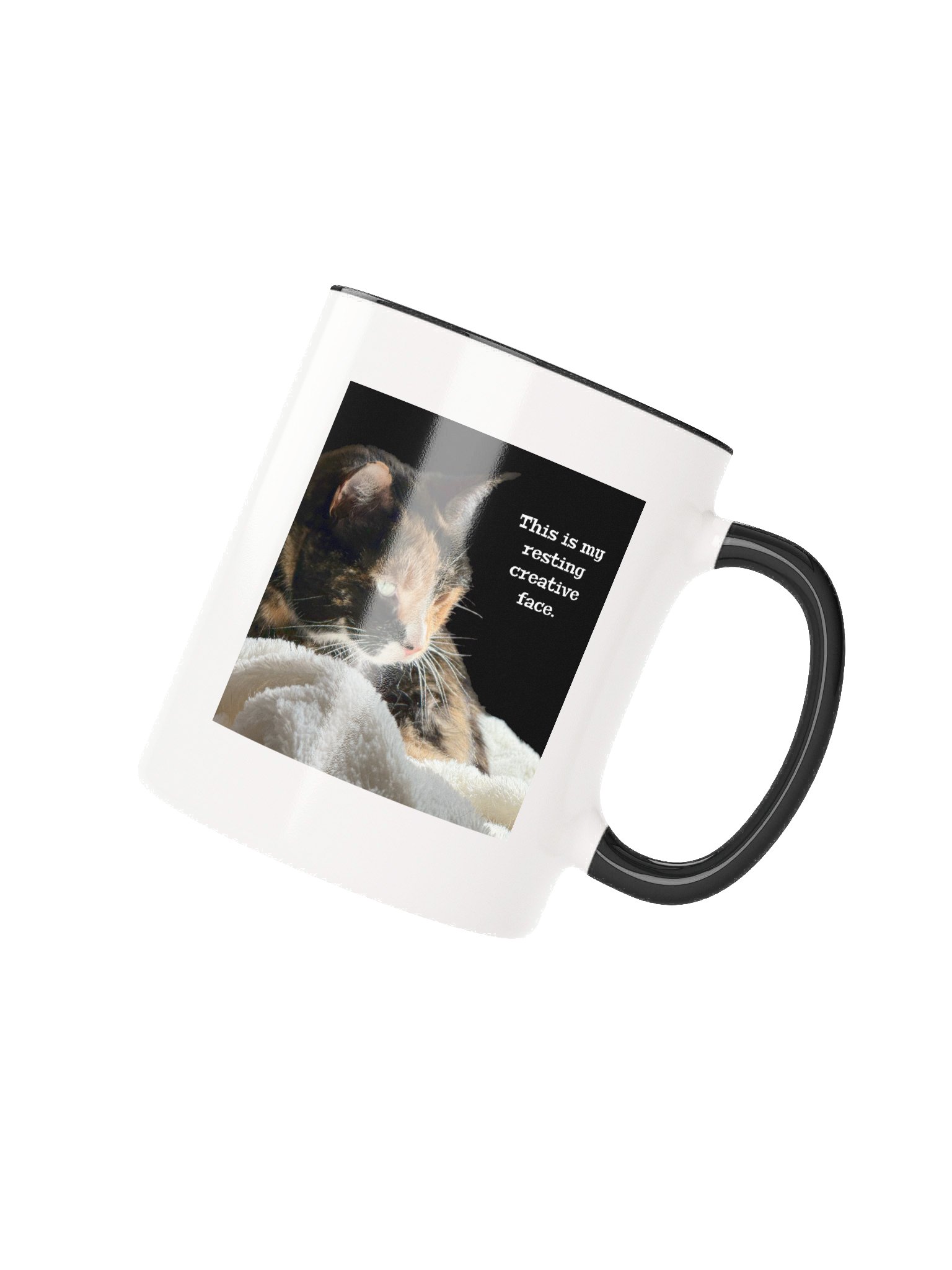 This is my resting creative face. Mug product image (2)
