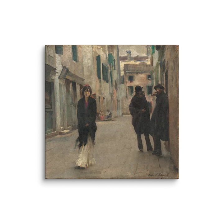 Street in Venice (John Singer Sargent) Canvas product image (2)