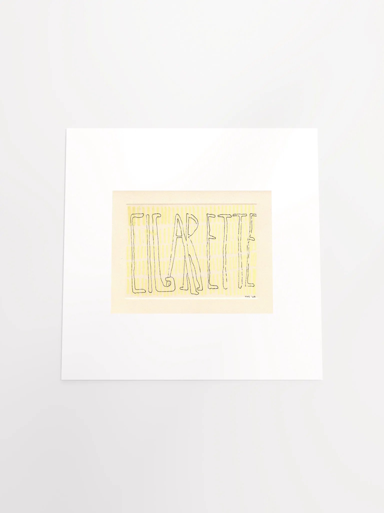 Cigarette panel card print product image (3)