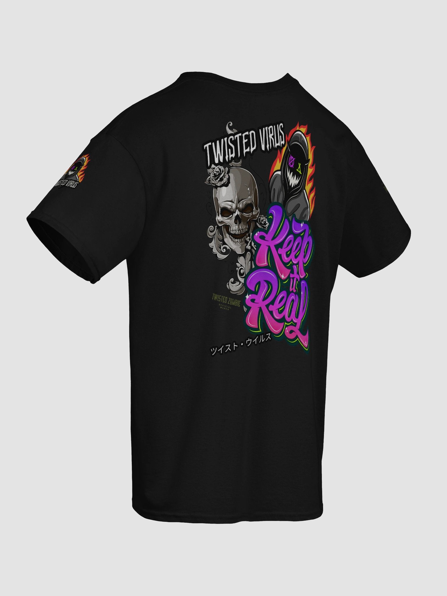 Twisted Virus: KEEP IT REAL T-shirt product image (22)