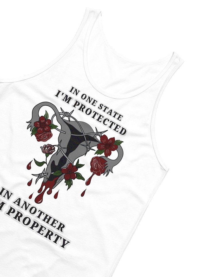 Barbed Wire Uterus Tank Top – Bold Protest Statement product image (2)