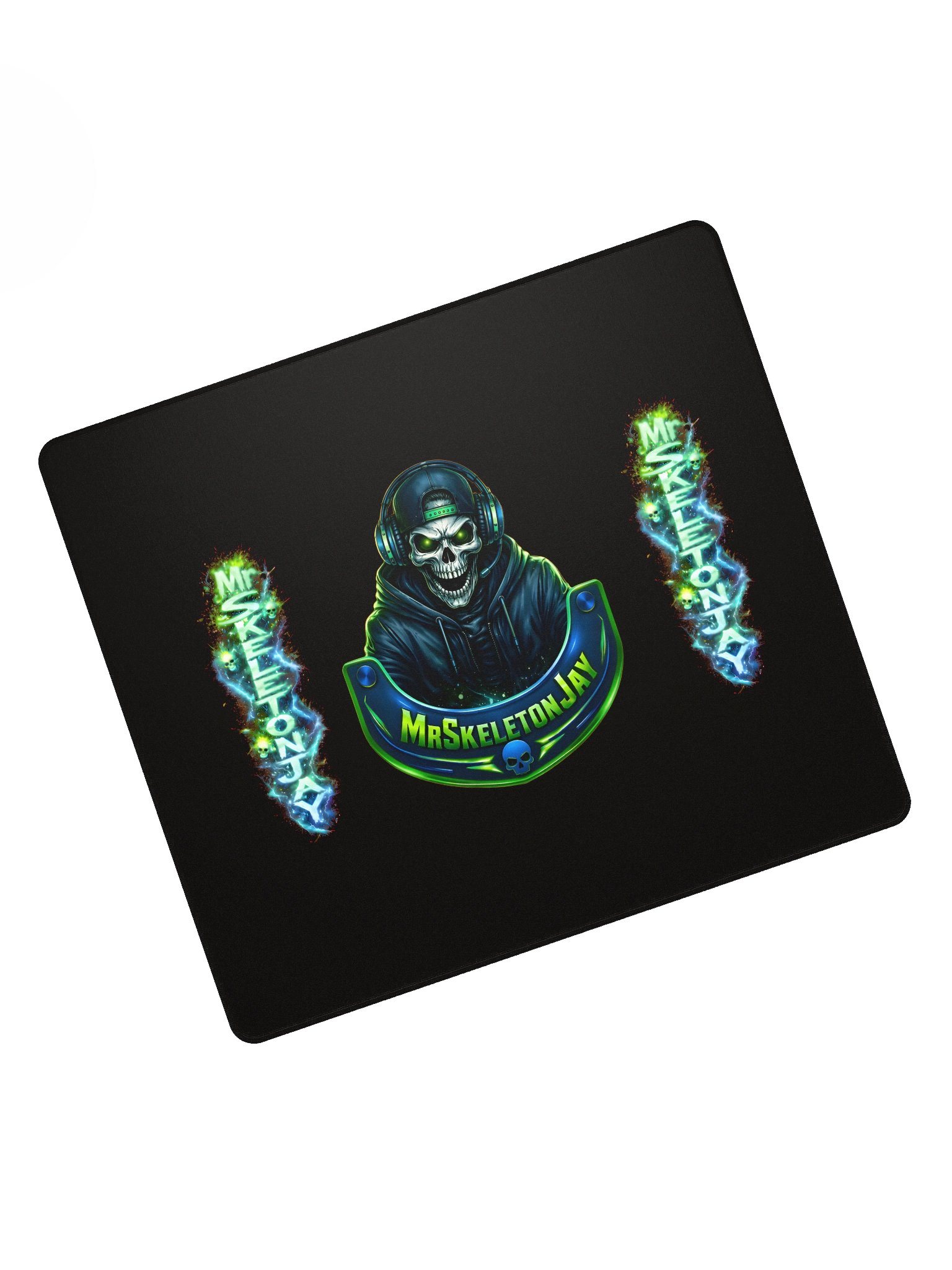 Glowing Skeleton Vibes Mouse Pad product image (5)