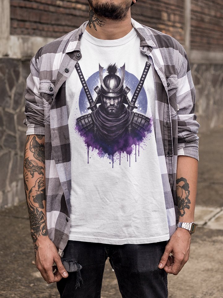 Samurai Warrior Modern Softstyle Tee product image (2)