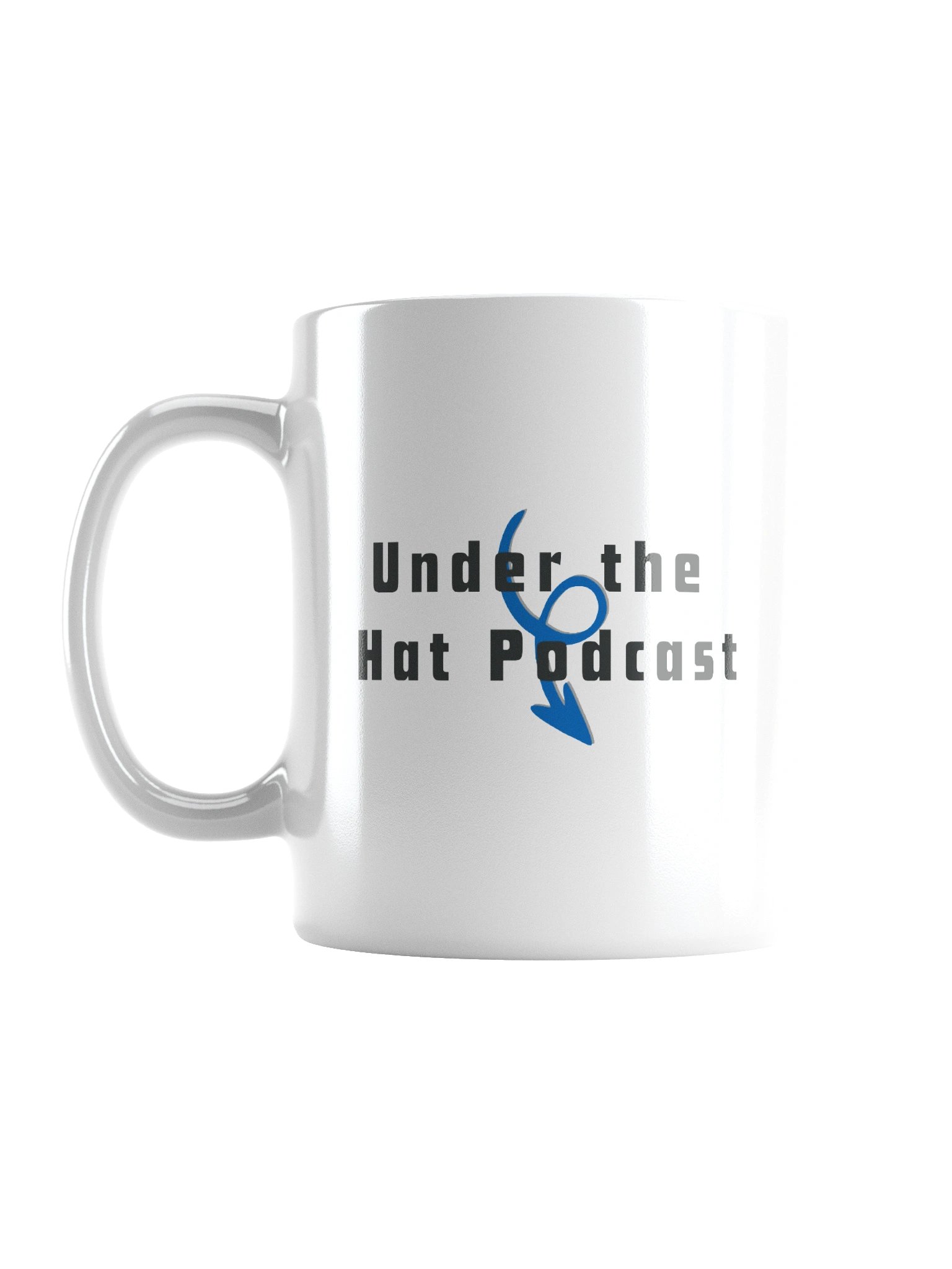 White Podcast Mug product image (3)