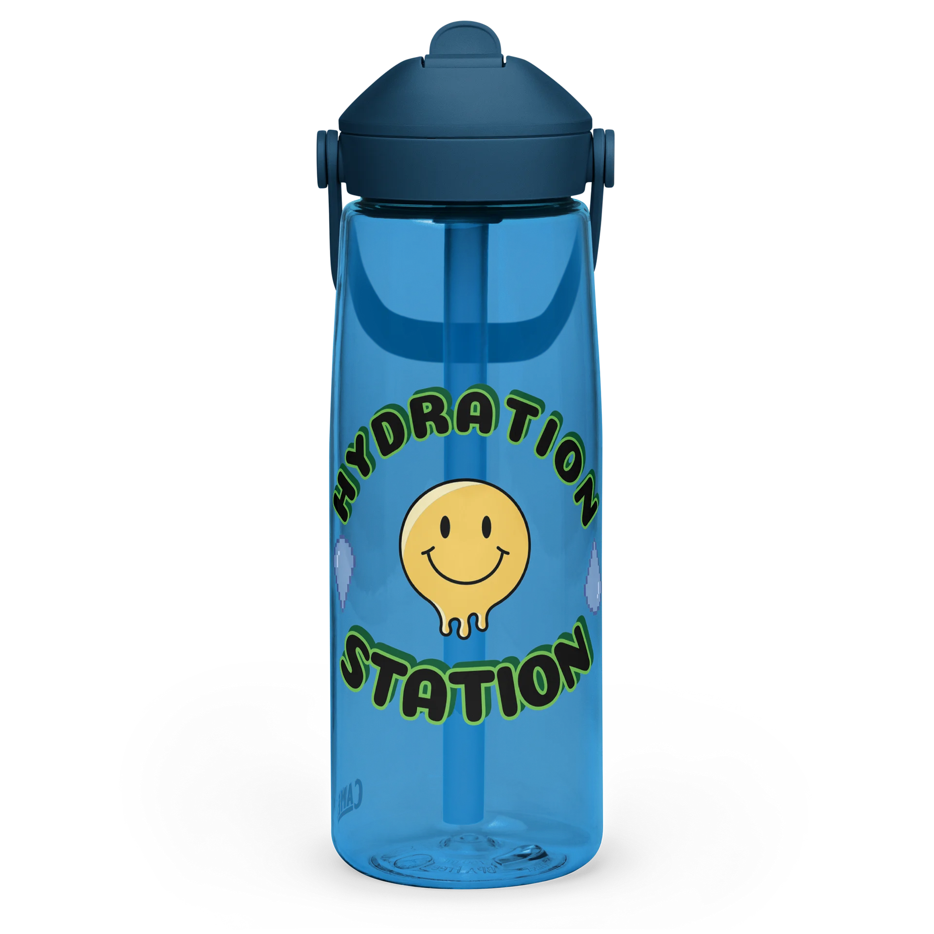 Thrive® Flip Straw: Hydration Station Edition (Blue) product image (1)