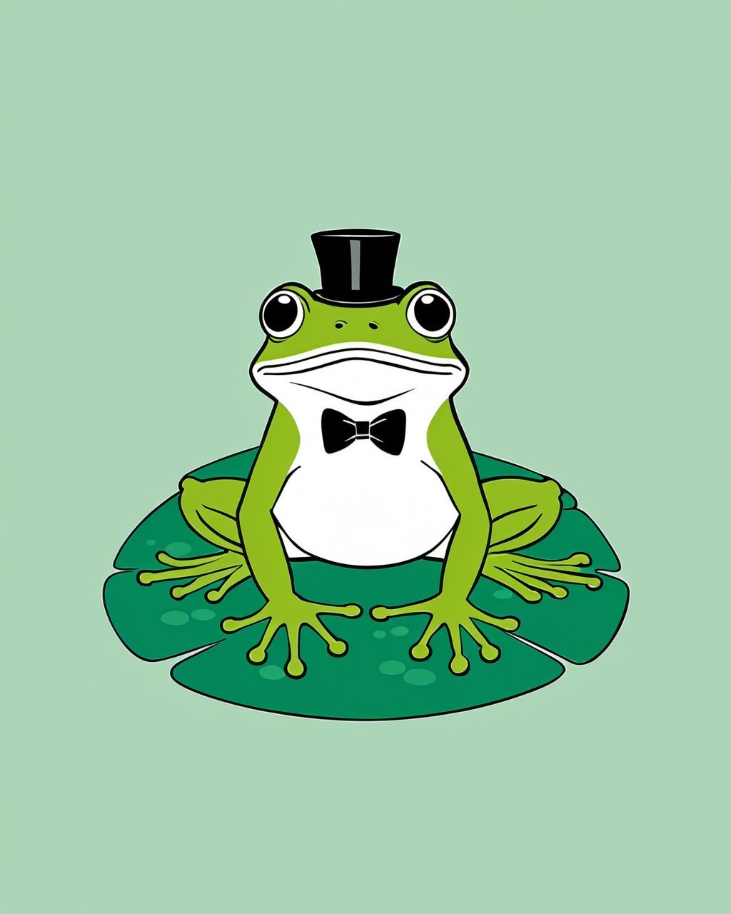 Bold Flat Frog Pop Art product image (6)