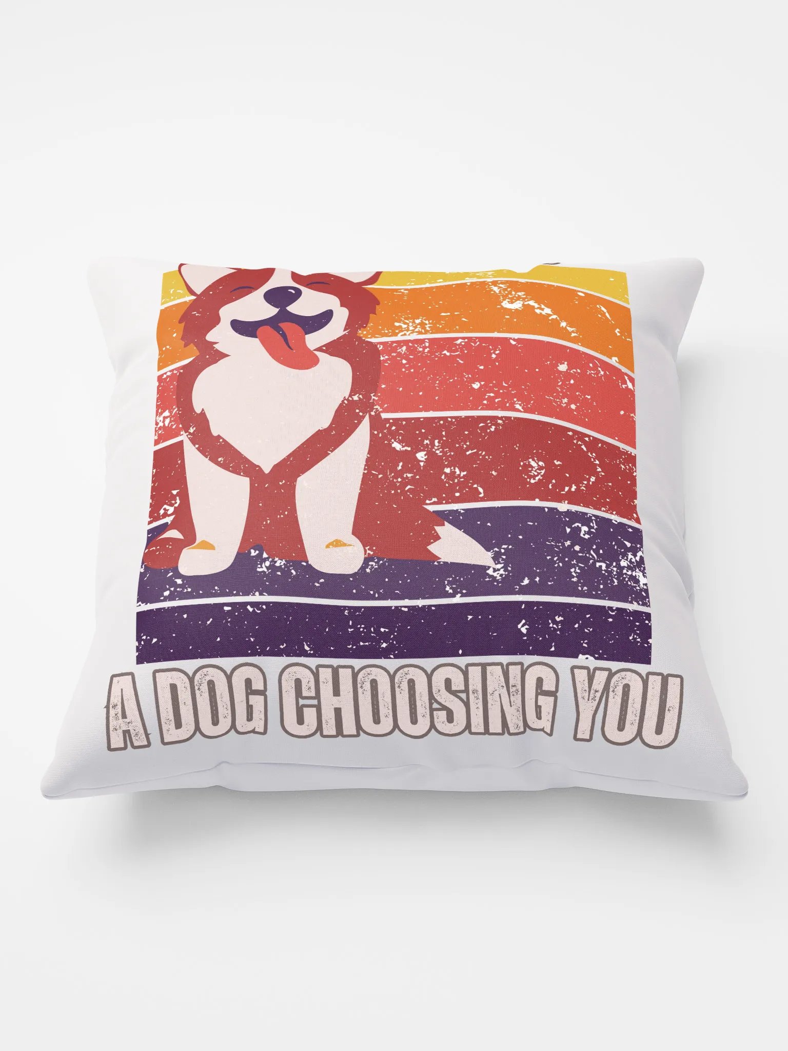 Happiness Is a Dog Pillow product image (1)