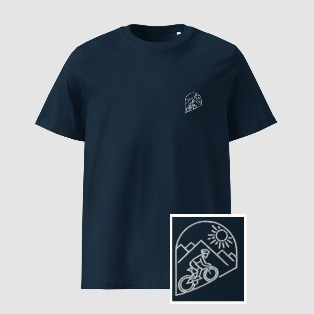 Line logo mountains and sun product image (17)