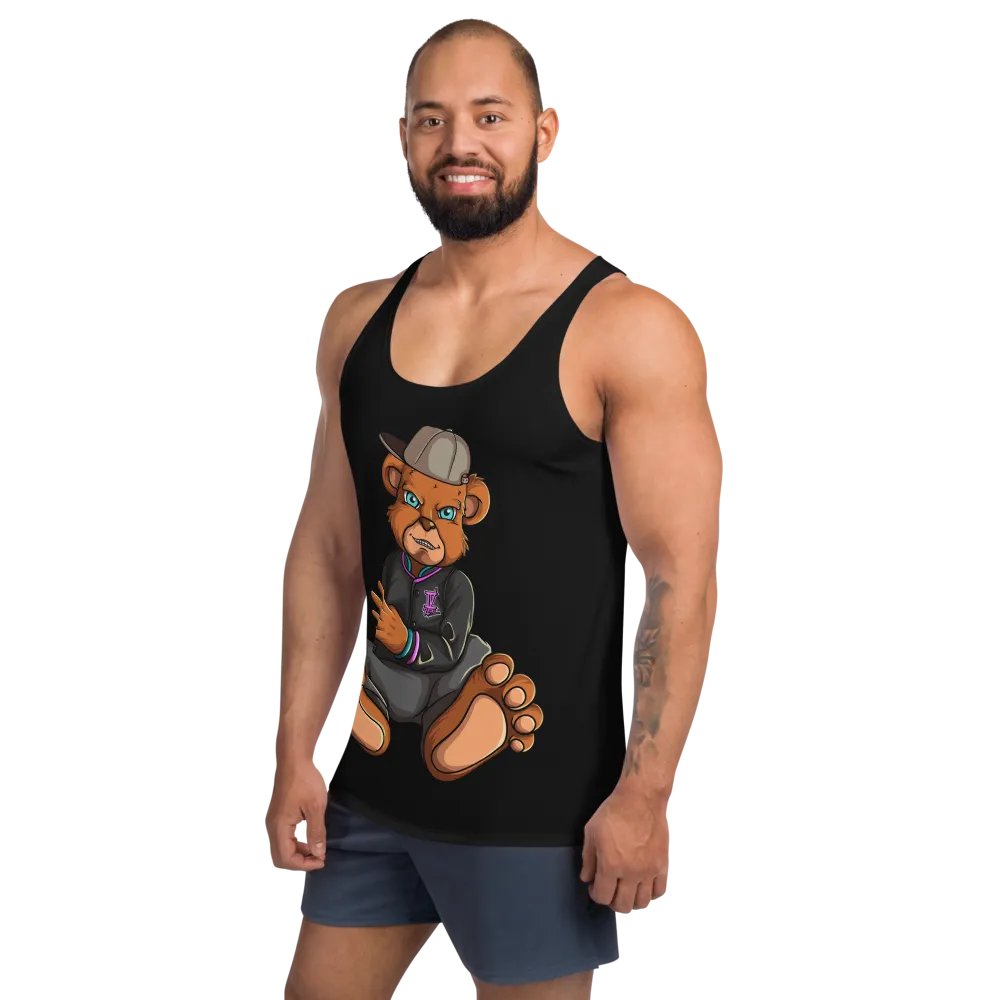 Sitting Bear Tank Top product image (3)
