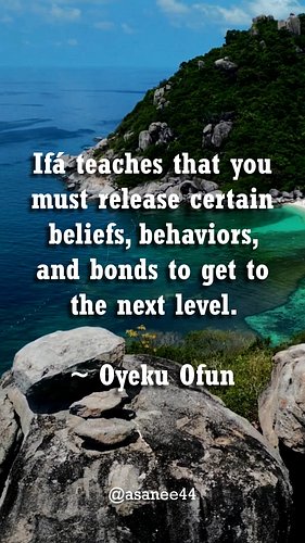 Oyeku Ofun speaks to the endings and releases that must happen before your next season of growth can begin. This Odu reveals ...