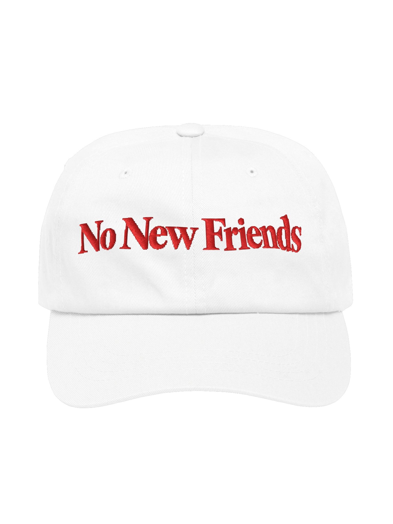 No New Friends Embroidered Cap product image (1)