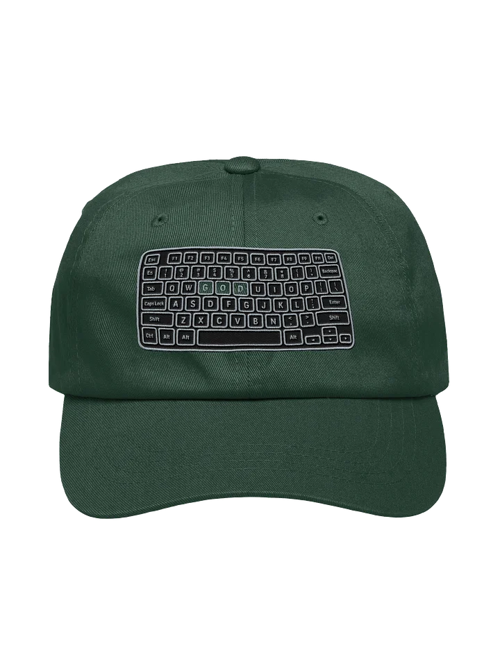 CTRL . ALT . GOD . Relaxed Hat product image (1)
