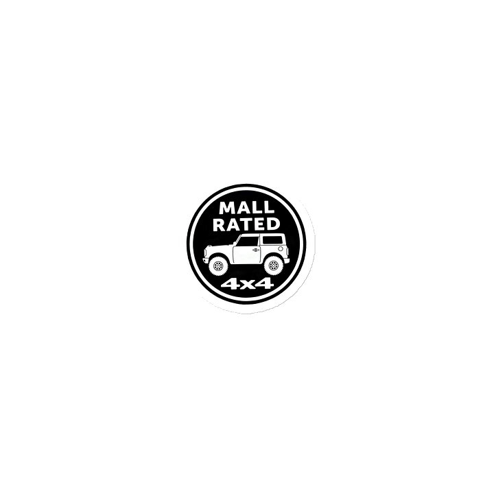 Mall Rated 4x4 SUV Magnet product image (1)