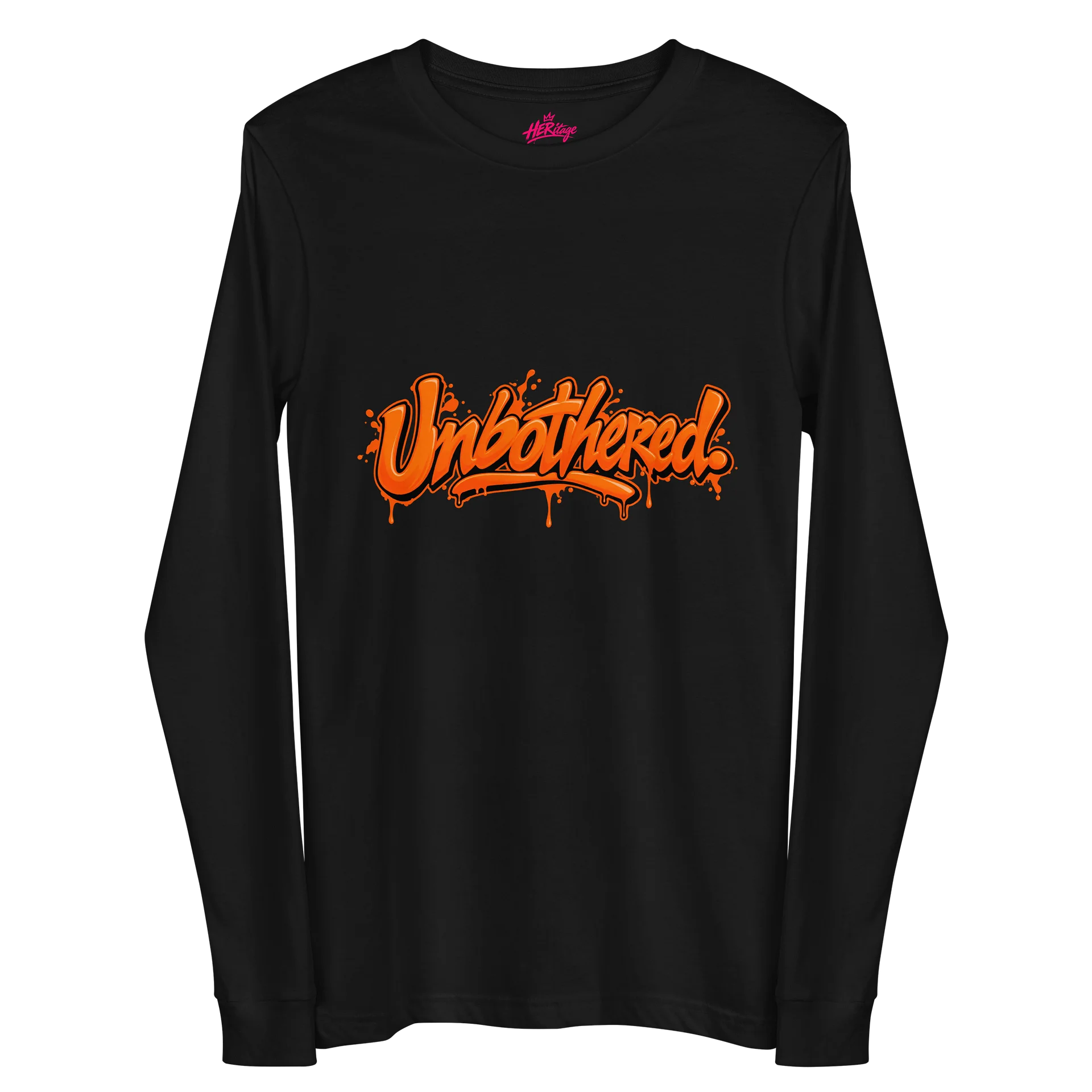 HERitage Unbothered Long Sleeve In Orange product image (3)