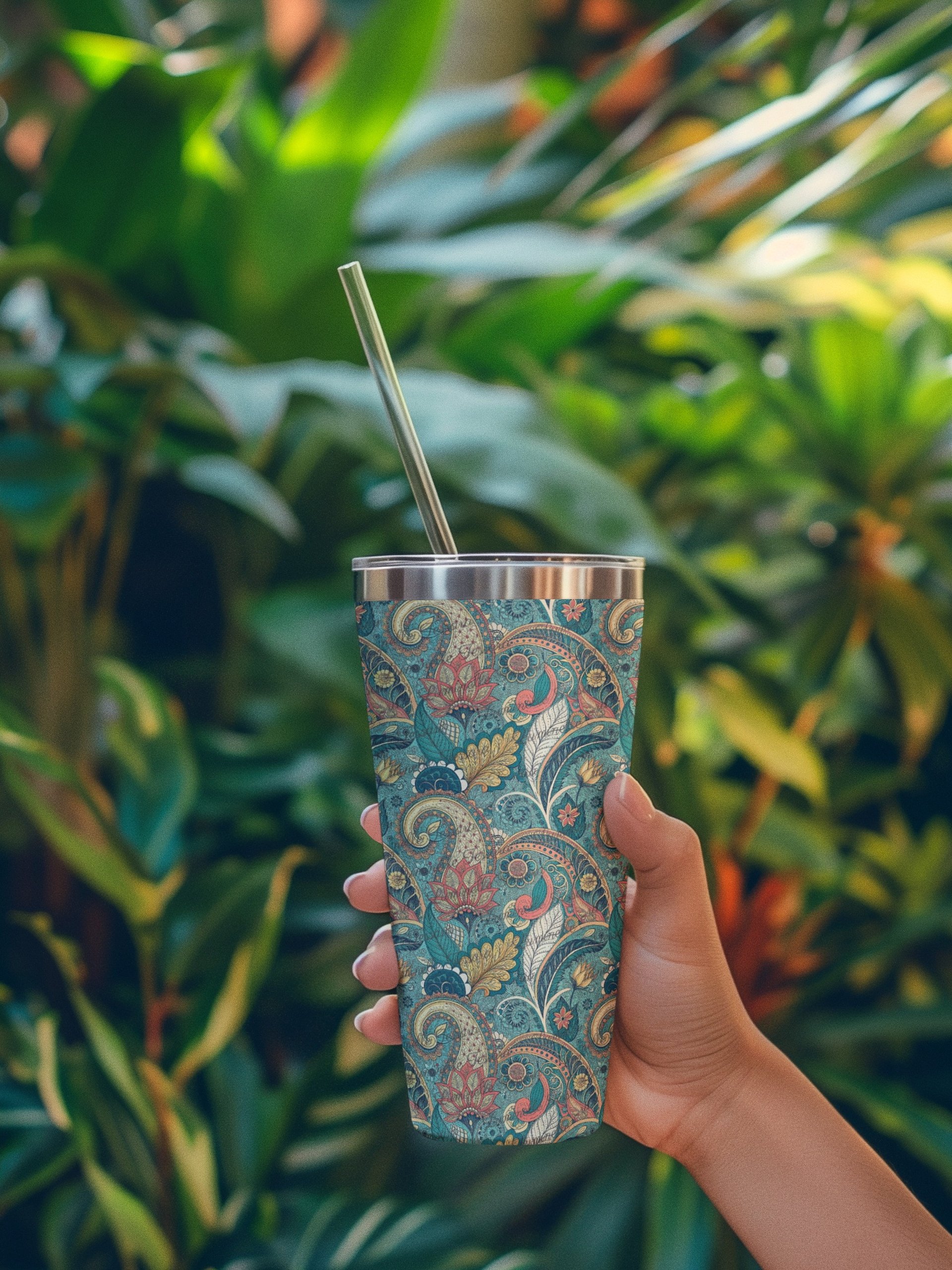 Boho Botanical Dreamscape Digital Paper Bundle product image (4)