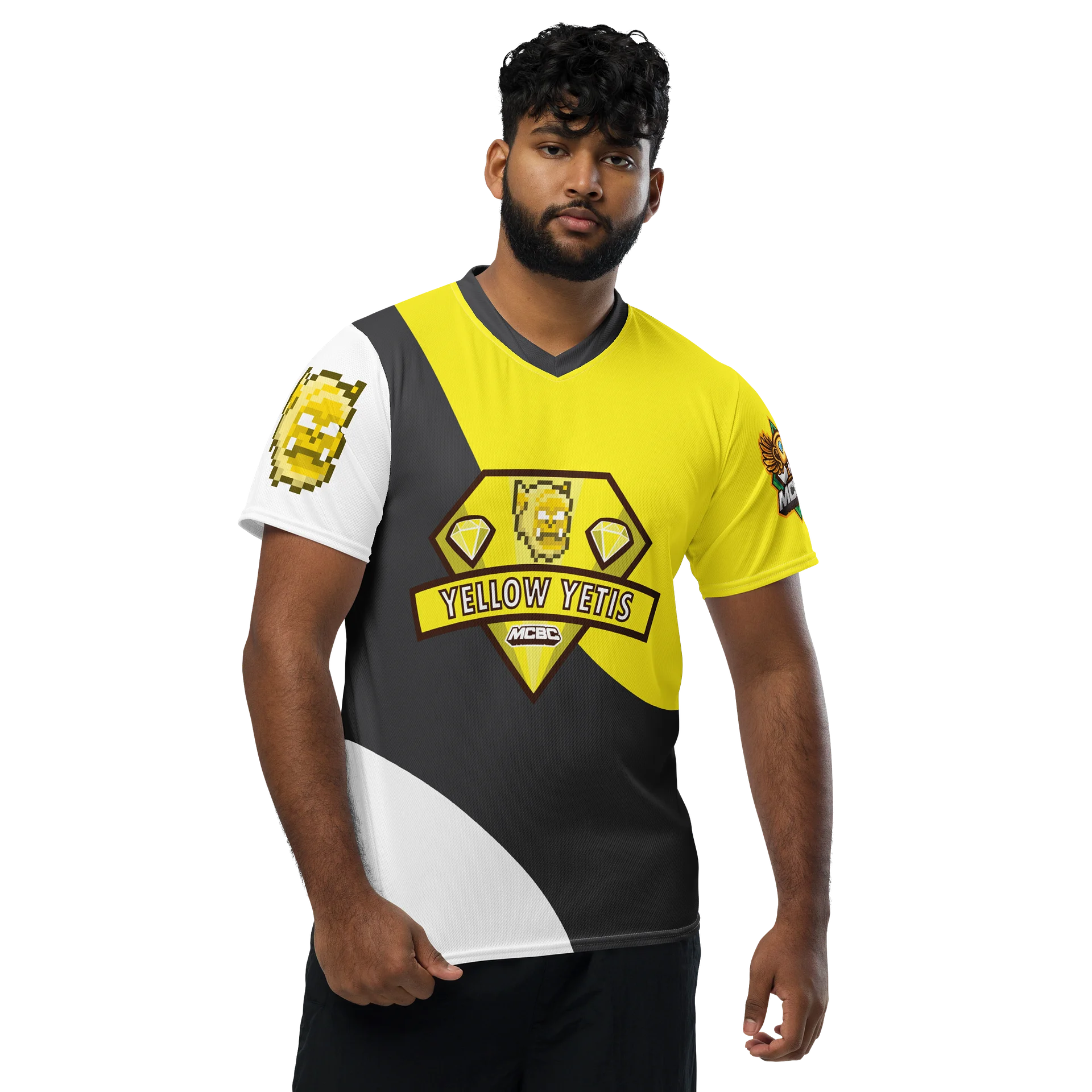 Yellow Yetis Team Jersey product image (1)