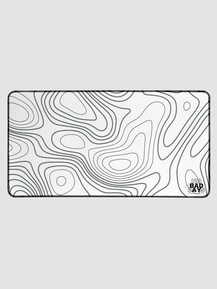 White Topo Desk Mat product image (2)