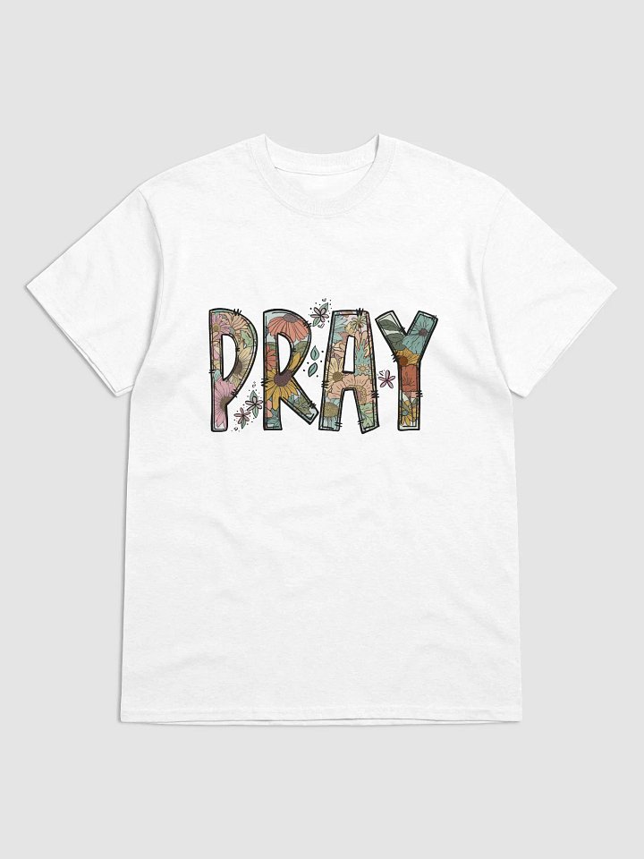 Floral PRAY Graphic Tee product image (32)