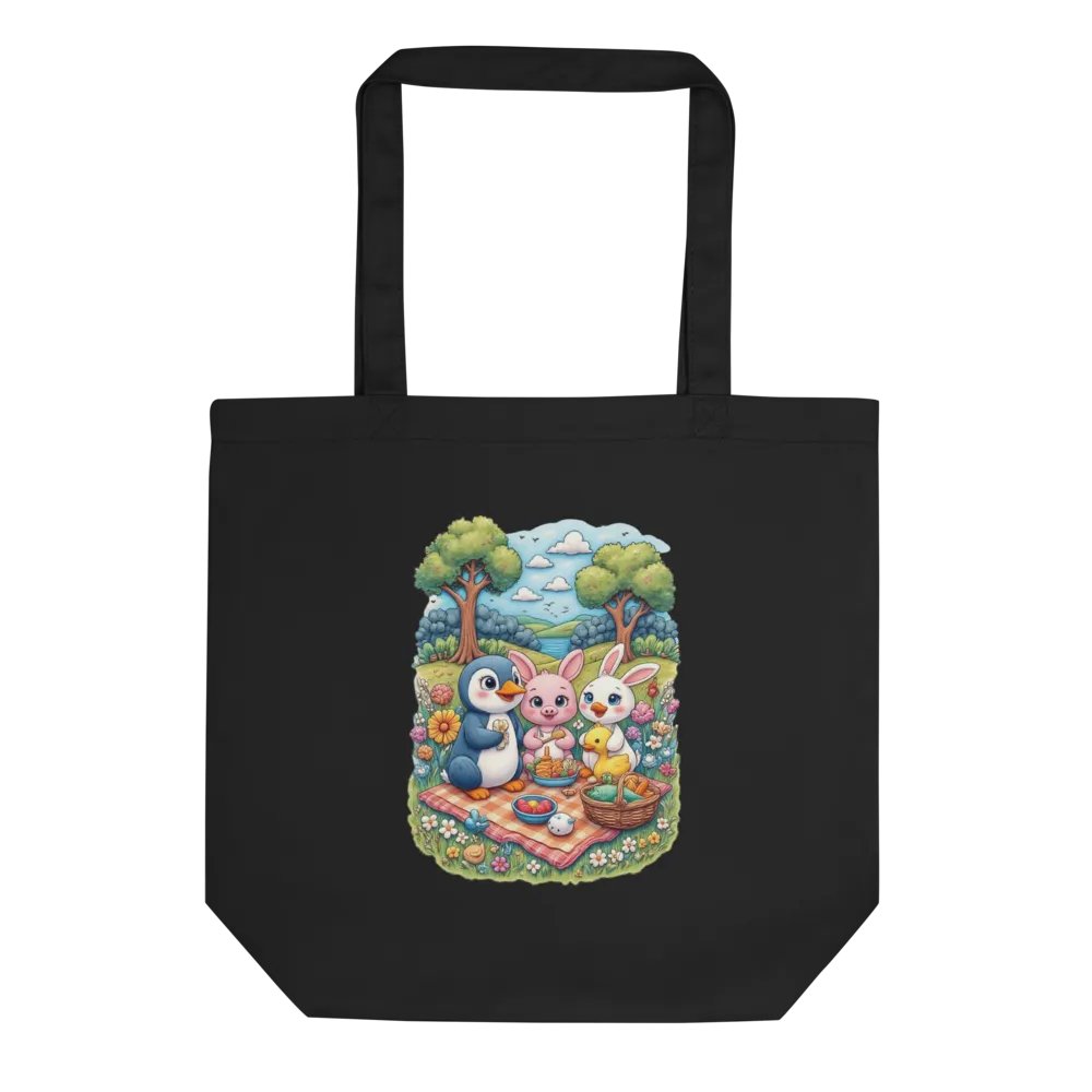 Whimsical Picnic Baby Animal Party Tote product image (1)