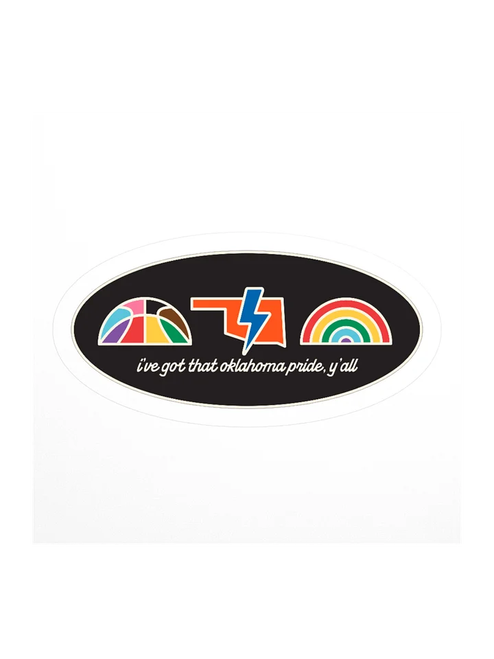 I've Got That Oklahoma Pride, Y'all Sticker product image (1)