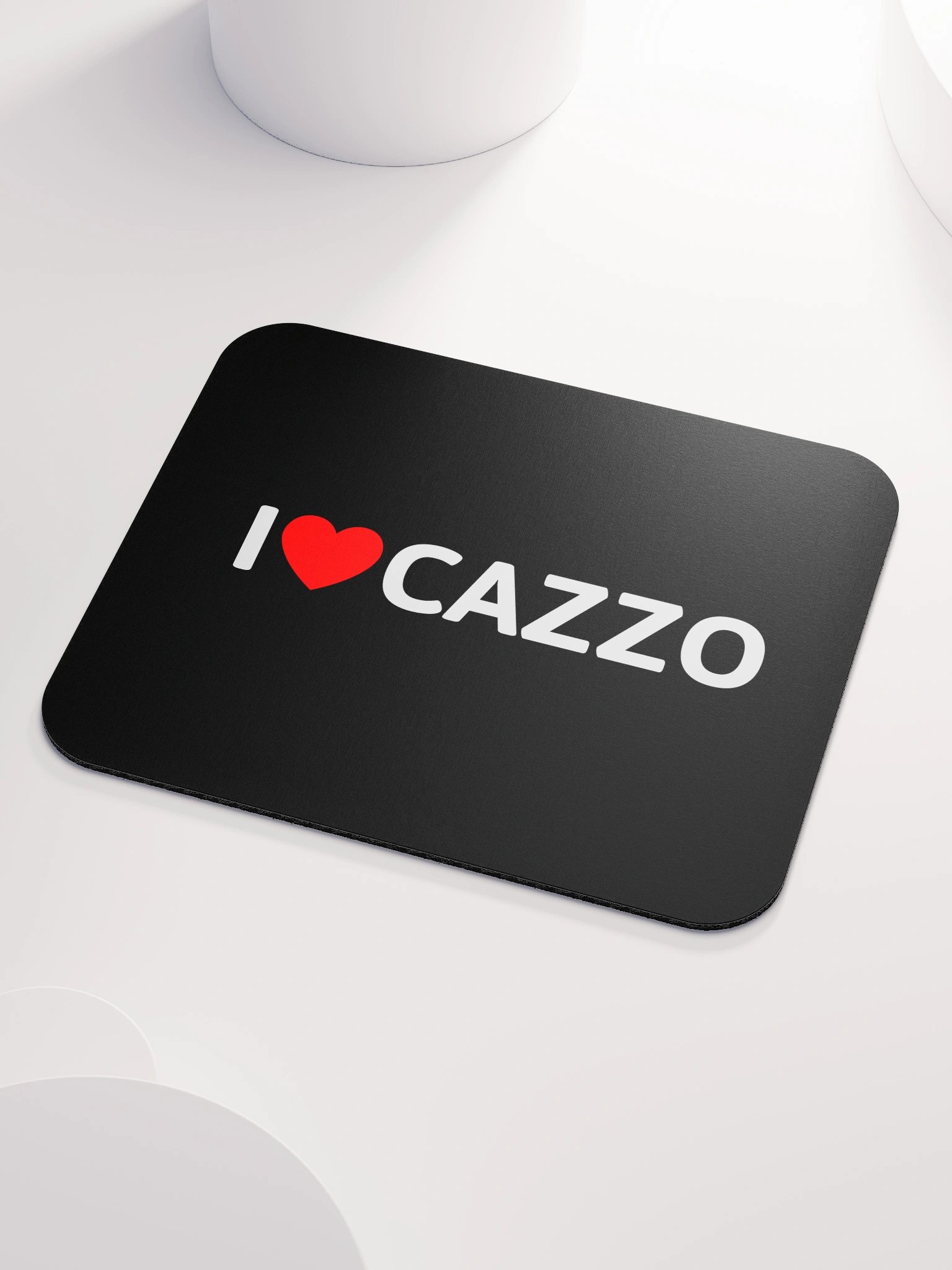 I ♥️ CAZZO mousepad product image (3)