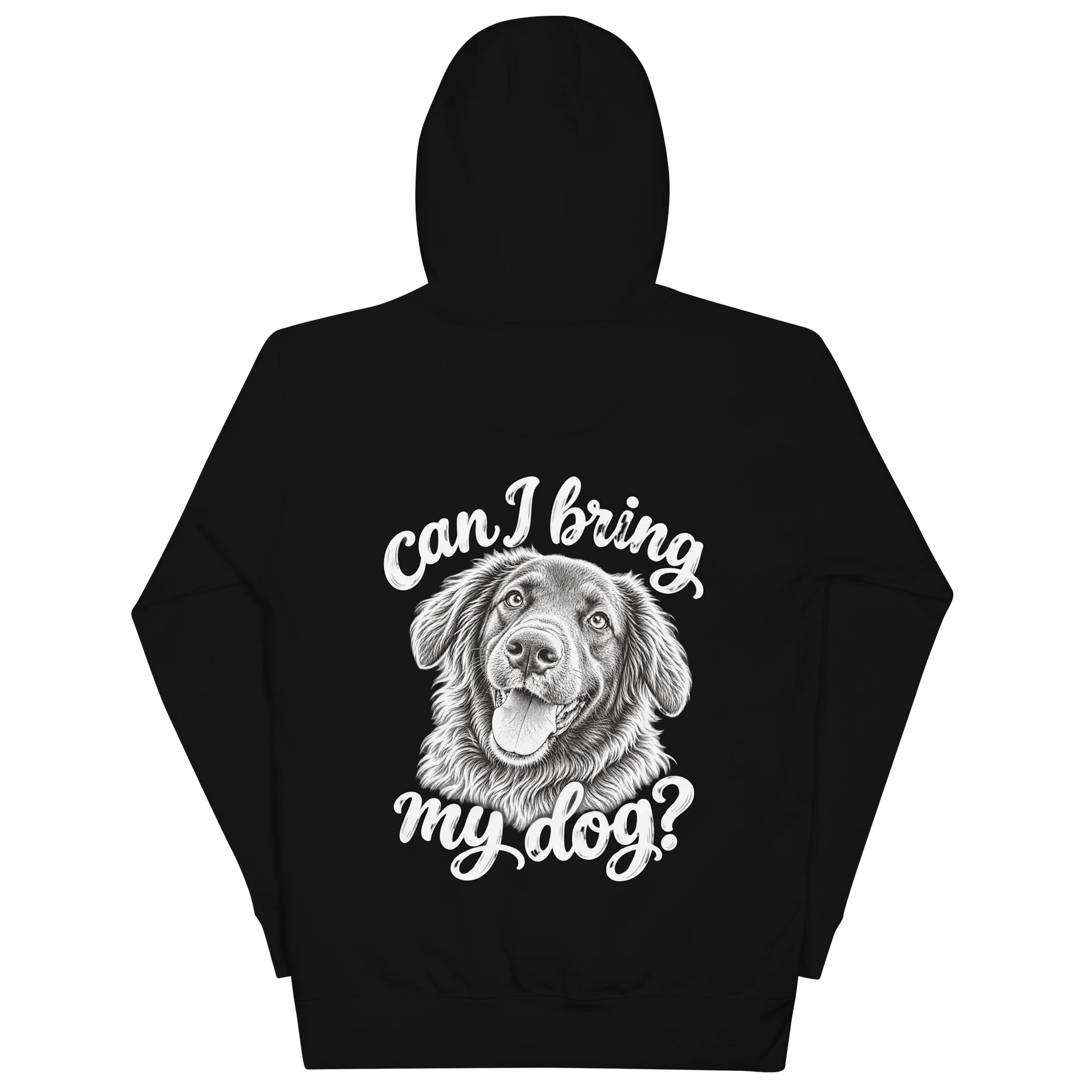 Sketch Dog Face Unisex Hoodie product image (3)